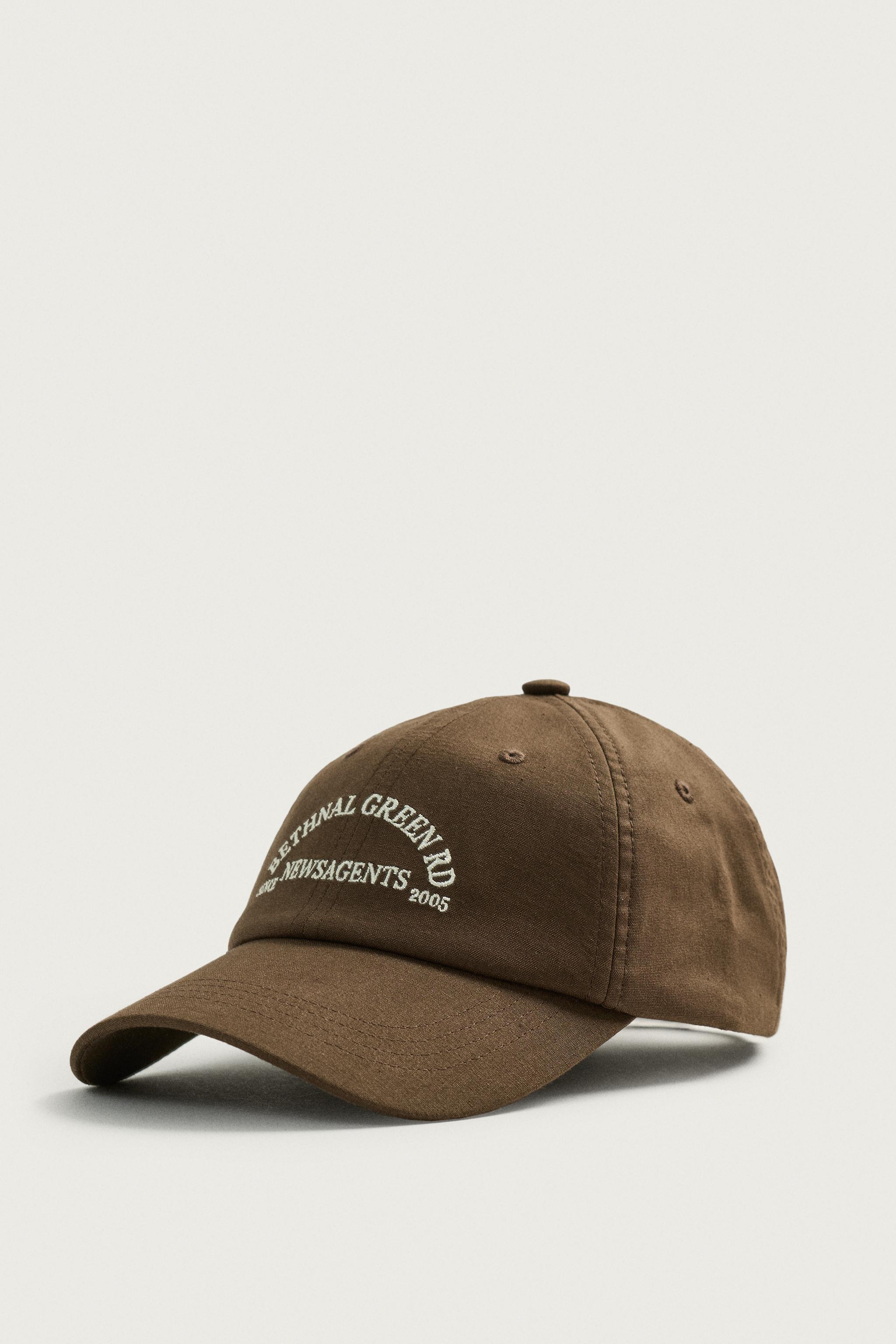 EMBROIDERED TEXT CAP